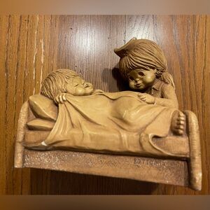 Vintage 1981 “Bottoms Up” Fannykins sculpture by Bill Mack, Nurse House Call